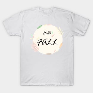 Hello Fall Autumn Season T-Shirt